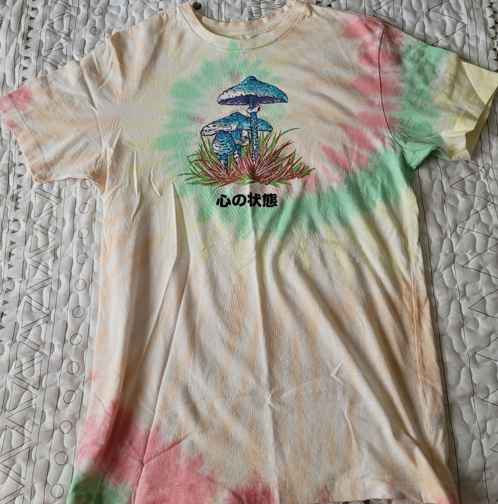 Tie Dye Mushroom t-shirt